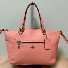 COACH Prairie Satchel Leather 2WAY bag