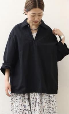 週末お値下げ jsラックス ARMEN POPLINSKIPPER SHIRT
