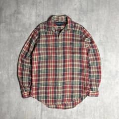 【90s Ralph Lauren】リネン100% リネンシャツ　vintage