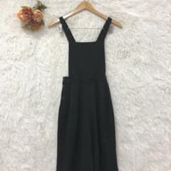 ★アトリビス★オールインワン パンツ プリーツ サロペット 美シルエット