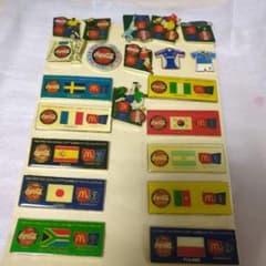 ピンバッジ　ワールドカップ　21個セット