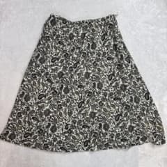 クリスチャンオジャール　総柄スカート　Lサイズ　日本製