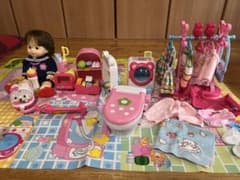 めるちゃん　ぽぽちゃん　人形 お世話グッズ セット
