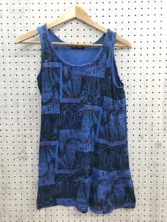 Y2K 00s インディースリーズ 古着 グラフィック プリントタンクトップ