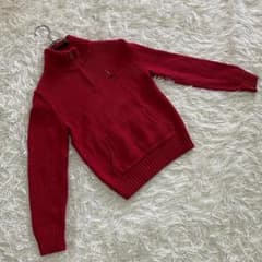 ポロラルフローレン/POLO【140】ハーフジップセーター カラフルポニー