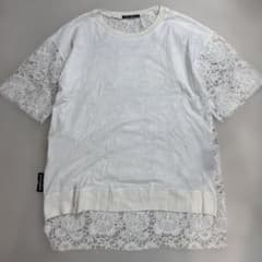 ヒステリックグラマー　希少デザイン　レース切り替えチュニック　透け感あり　F