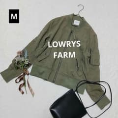 1943★ローリーズファーム カーキ色ブルゾン ジャケット【M】カジュアル