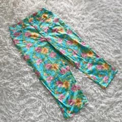 人気♡ローレン/ラルフローレン【M相当】カジュアルパンツ 花柄 コットン混