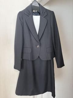 美品 セットアップスーツ 女性9号 スーツ スカート ワンピース