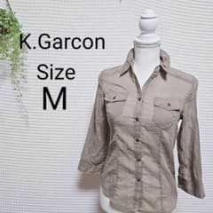 K.Garcon Mサイズ 七分袖シャツ