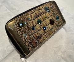 Michelangelo クロコダイル風 長財布