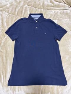 TOMMY HILFIGER ネイビー 半袖ポロシャツ Sサイズ