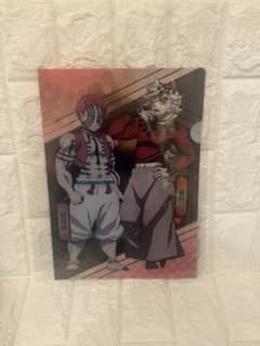 鬼滅の刃 猗窩座 童磨 くら寿司　クリアファイル